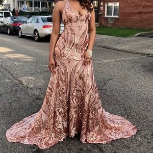 Custom Made Prom Dress
